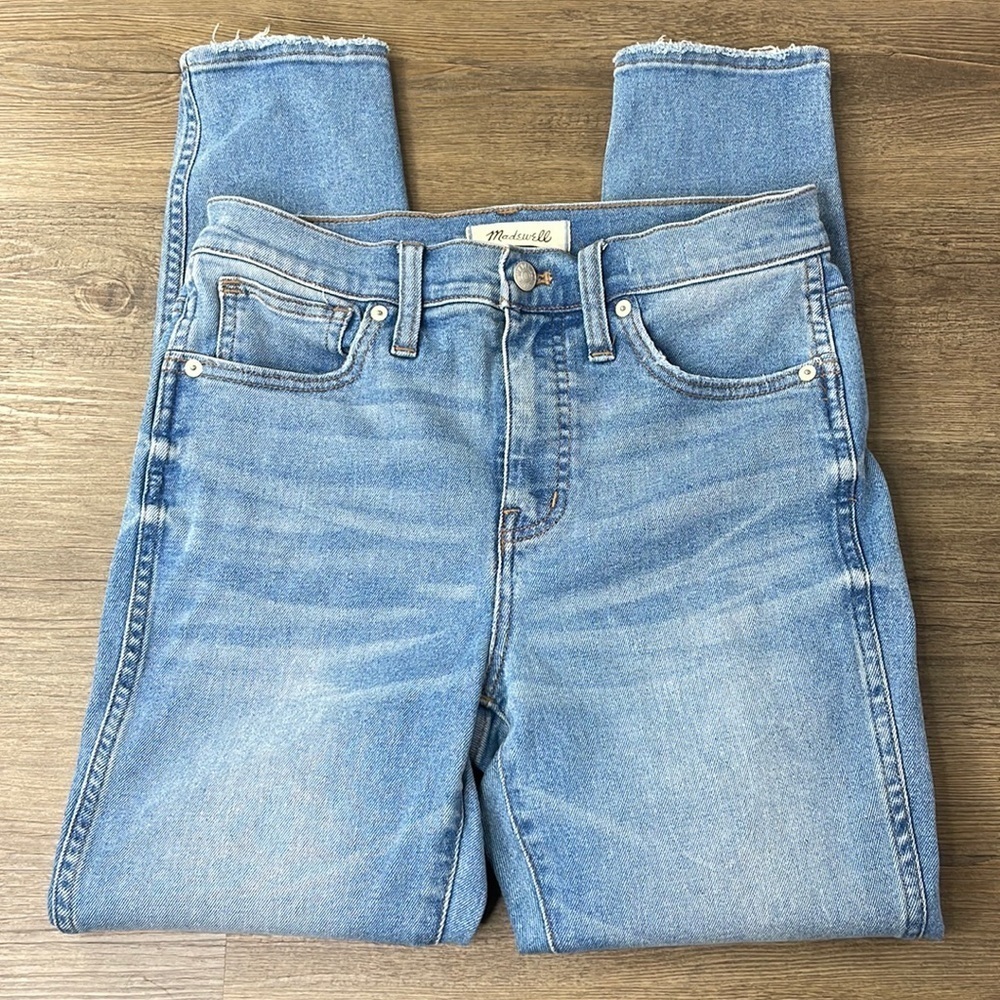 Madewell Women’s 10” High Rise Skinny Crop, size 26 - Picture 3 of 13